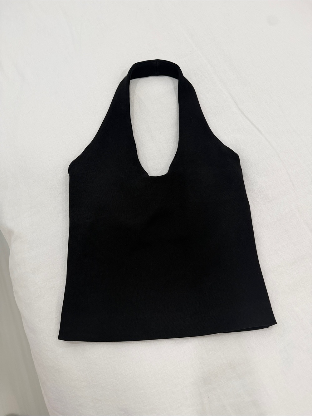 Zara 50th Anniversary Black Halter Top